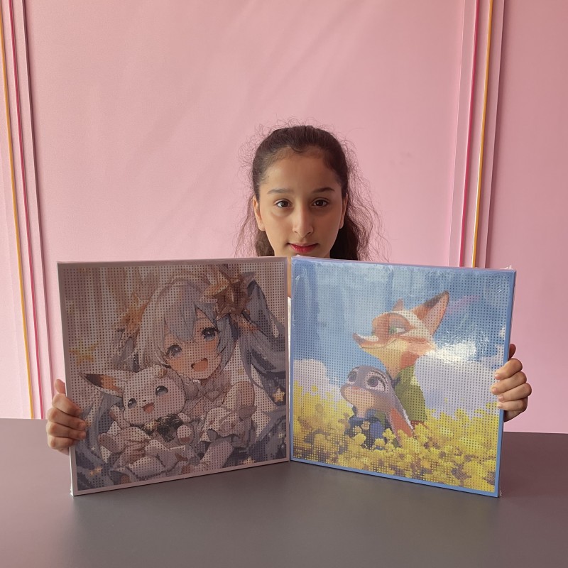 نقاشی الماسی بومی سایز ۳۰ *۳۰