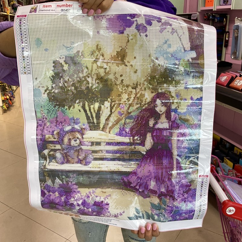 نقاشی الماسی بزرگ سال رولی