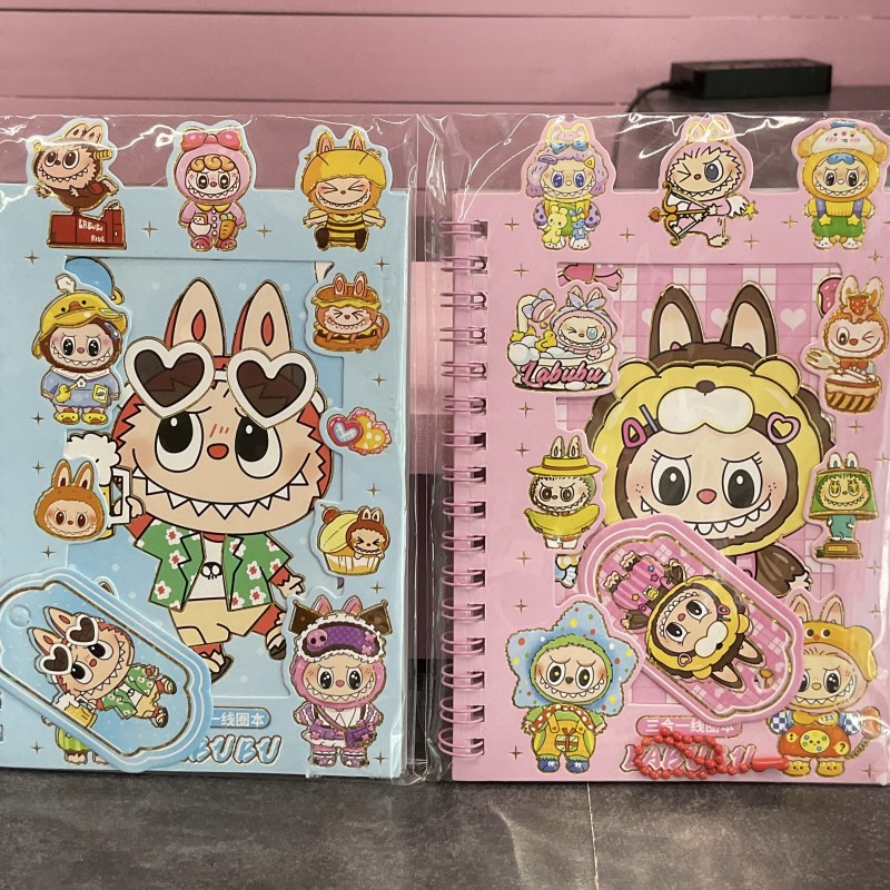 استیکر  دفترچه‌ای لبوبو