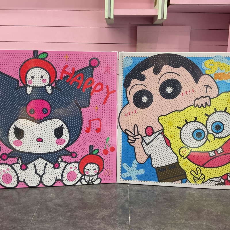 نقاشی الماسی بومی سایز ۳۰ *۳۰