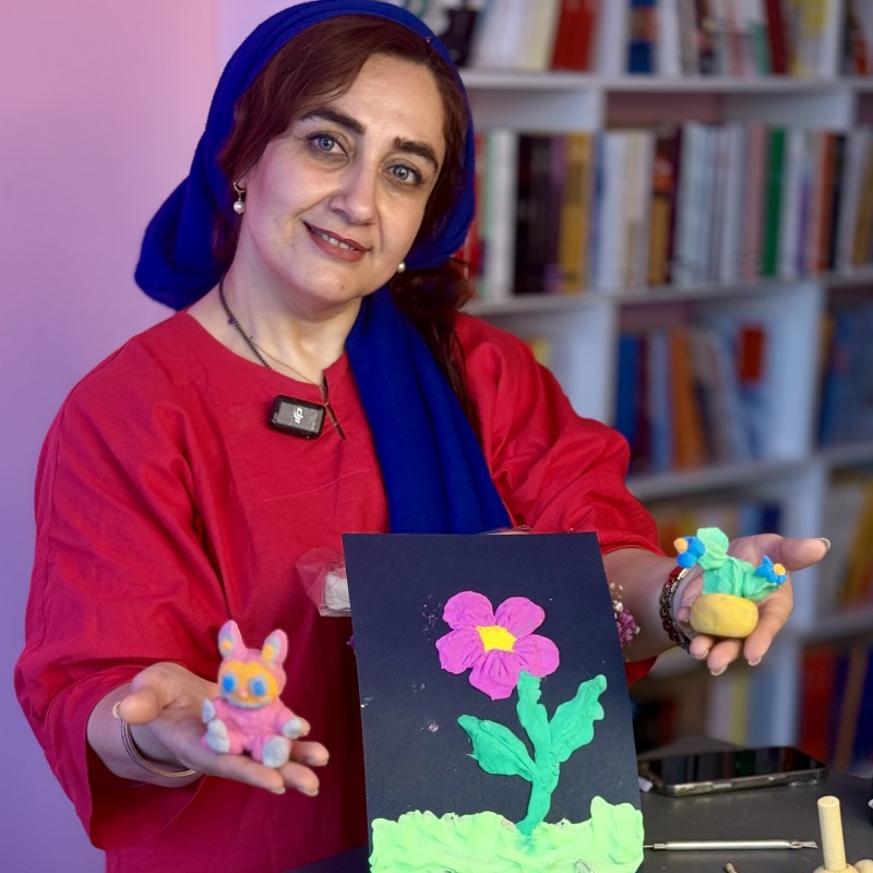 ایونت یک روزه “نقاشی با فوم(خمیر کِلِی و کاردستی)”!!!