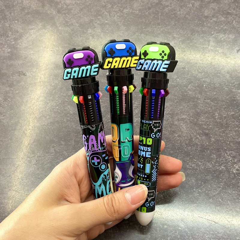 خودکار ۱۰ رنگ دسته گیم