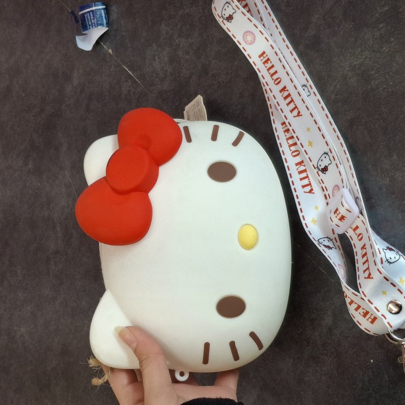 کیف دوشی اورجینال سانریو طرح کیتی سایز بزرگ (عمده)