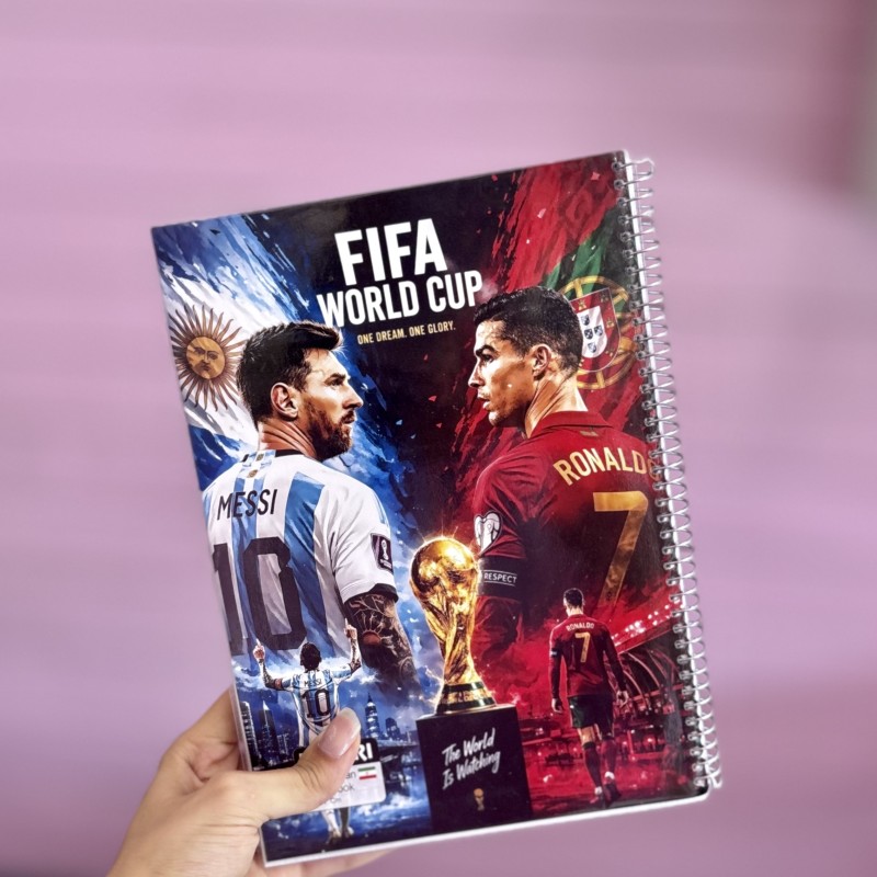دفتر فوتبالی مجلد