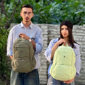کوله بوبو کد 6056 رنگ سبز پاستلی