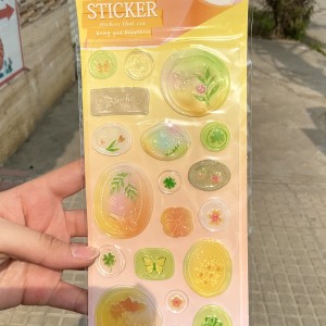 استیکر  دختر انیمه‌ای