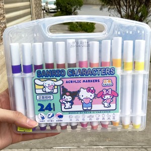 ماژیک اکریلیک سانریو اورجینال ۲۴