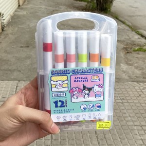 ماژیک اکریلیک سانریو اورجینال ۱۲