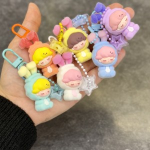 چارم فینگیلی بچه خوابیده لباس خرگوشی