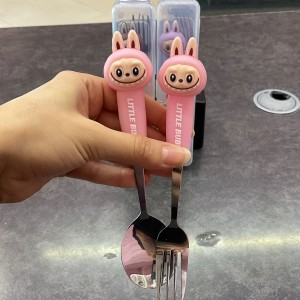 ست قاشق چنگال لبوبو