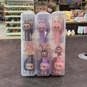 ست قاشق چنگال لبوبو