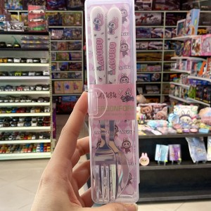 ست قاشق چنگال لبوبو