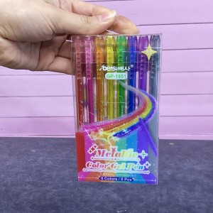 خودکار روان نویس اکلیلی ۸ رنگ‌