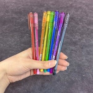 خودکار روان نویس اکلیلی ۸ رنگ‌