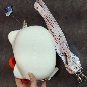 کیف دوشی اورجینال سانریو طرح کیتی سایز بزرگ (عمده)