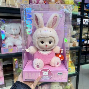 پتو بالشتی خرگوش عروسک به دست