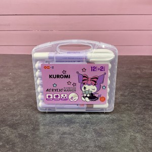 ماژیک اکرولیک ۱۲رنگ کرومی