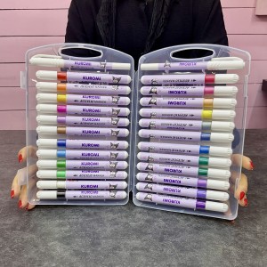 ماژیک اکرولیک ۲۴رنگ کرومی