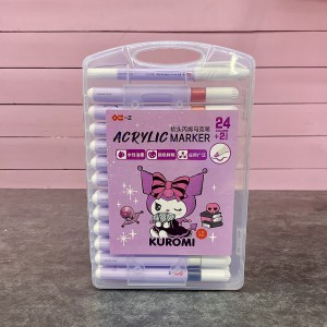 ماژیک اکرولیک ۲۴رنگ کرومی