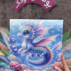 نقاشی الماسی بومی سایز ۳۰ *۳۰