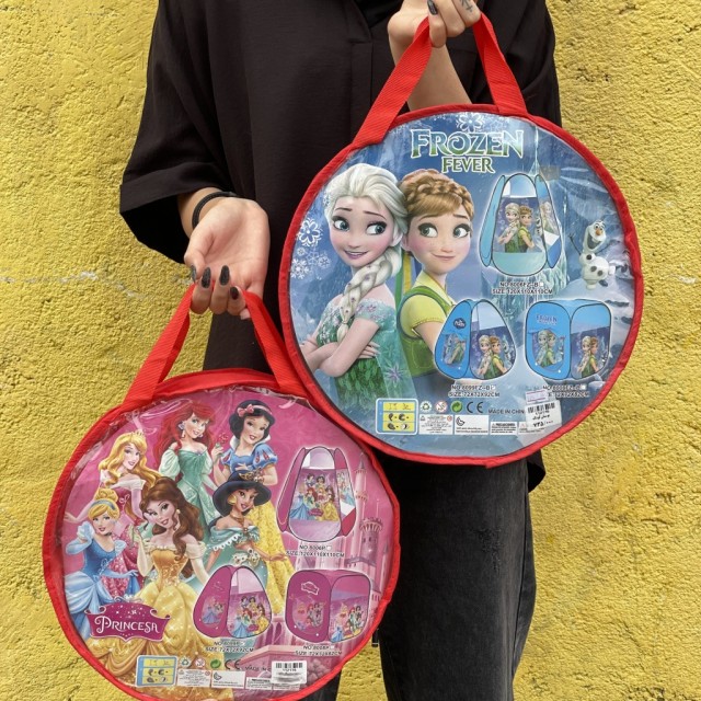 چادر بازی فنری دخترانه ( تخفیف )