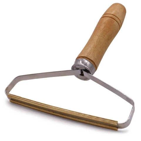 پرزگیر دسته چوبی