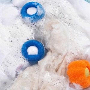 توپ جمع‌کننده مو و پرز ماشین لباسشویی (بسته ۶ عددی)