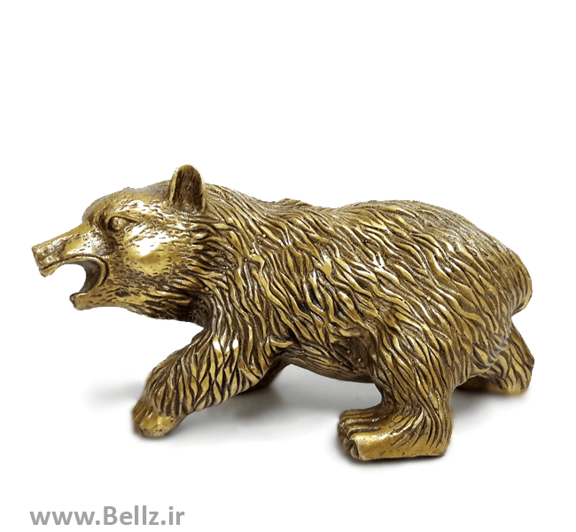 مجسمه خرس برنزی (کد ۲)