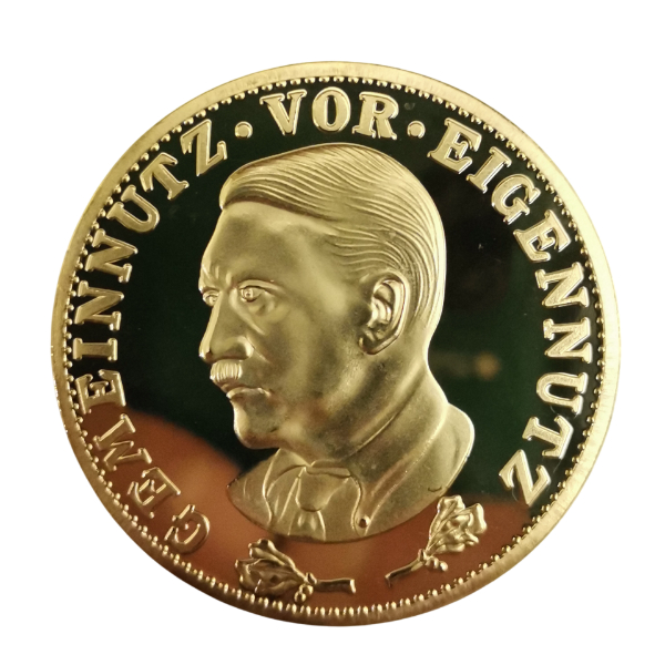 سکه المان هیتلر 1932 میلادی ابکاری طلا