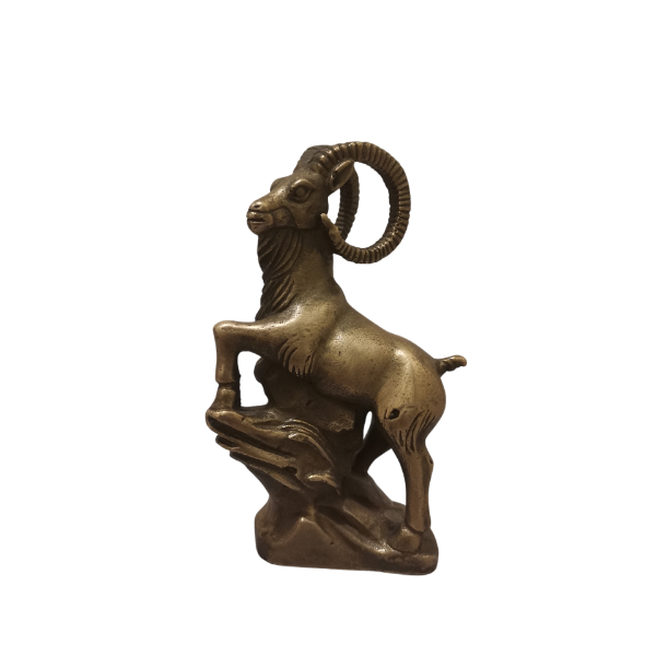 مجسمه قوچ برنزی