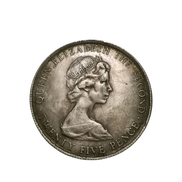 سکه الیزابت 25 پنس گرنزی 1978 میلادی