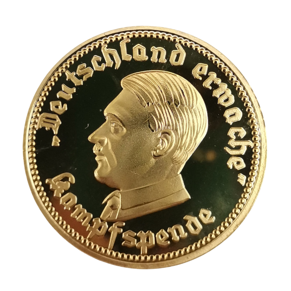سکه هیتلر المان روکش طلا