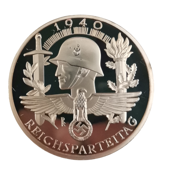 سکه المان هیتلر روکش نقره 1940 میلادی