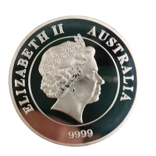 سکه یادبود الیزابت استرالیا روکش نقره