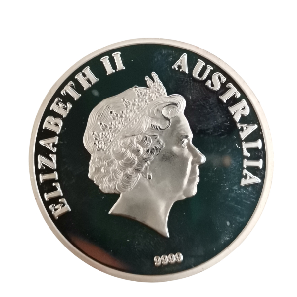 سکه الیزابت استرالیا روکش نقره