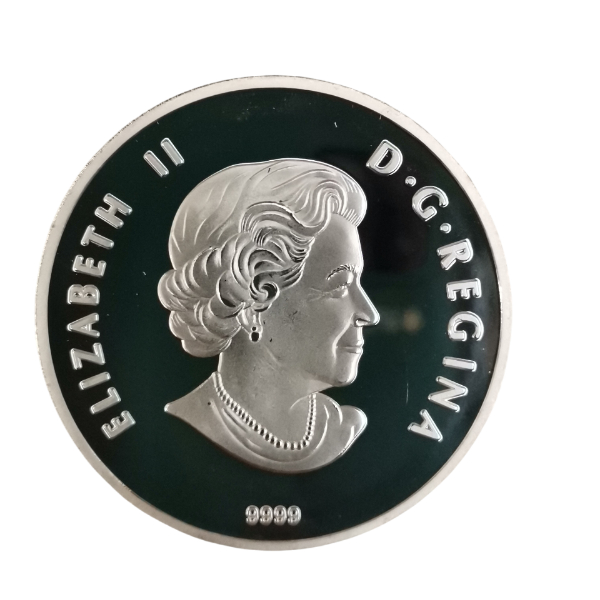 سکه کانادا الیزابت دوم  2016 میلادی روکش نقره