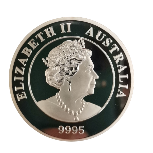 سکه الیزابت دوم استرالیا روکش نقره