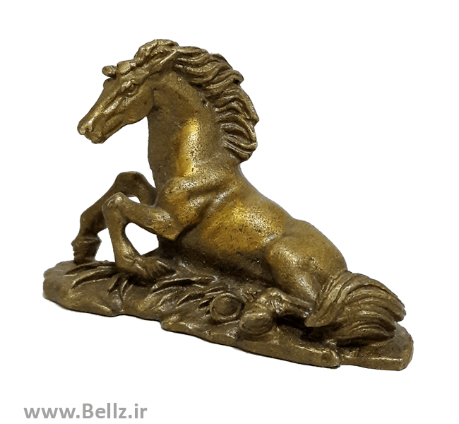 مجسمه اسب برنزی کوچک - کد ۱۰
