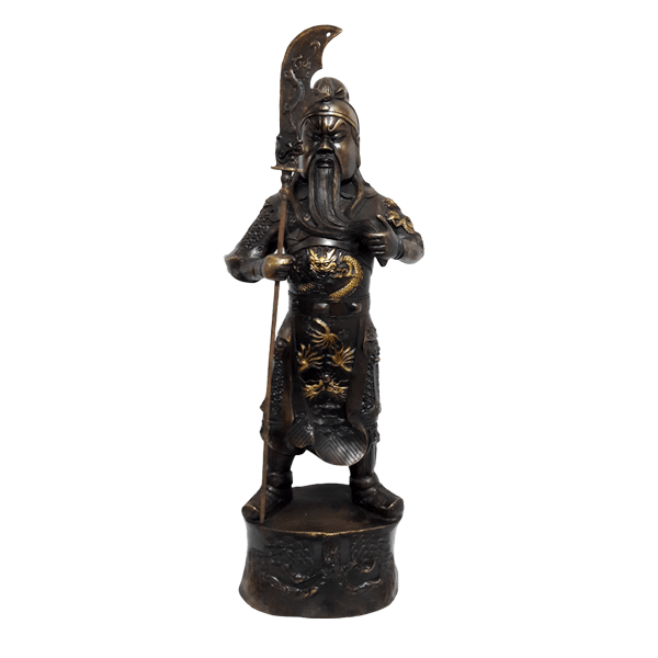 مجسمه پادشاه جنگجوی برنزی - کد ۵