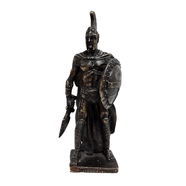 مجسمه سرباز رومی (گلادیاتور) برنجی
