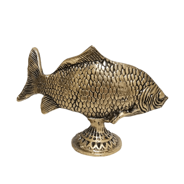 مجسمه ماهی برنجی - کد ۲