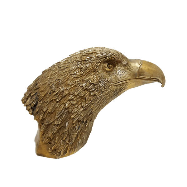 مجسمه برنزی سر عقاب - (کد ۵)