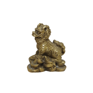 مجسمه اژدها شیر برنزی نماد سال تولد