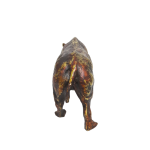 مجسمه کرگدن برنزی