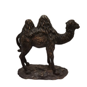 مجسمه شتر دو کوهان برنزی
