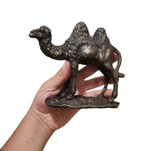 مجسمه شتر دو کوهان برنزی