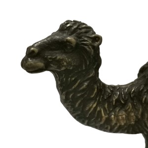مجسمه شتر دو کوهان برنزی