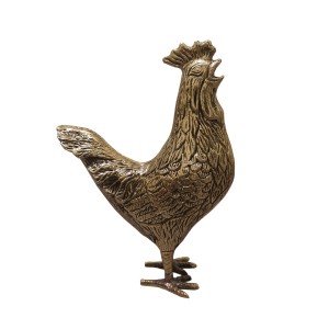 مجسمه خروس برنجی