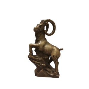 مجسمه قوچ برنزی