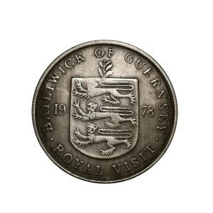 سکه الیزابت 25 پنس گرنزی 1978 میلادی